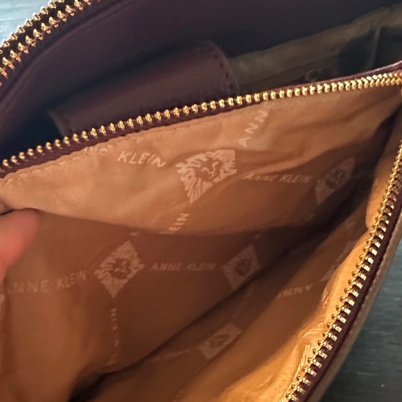 Anne Klein Burgundy Crossbody Bag - Picture 8 of 11